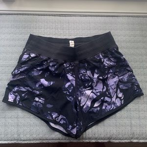 Lululemon Free & Crosstrain Shorts Black Swan